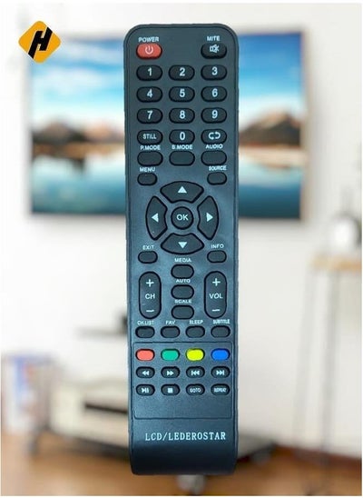 Buy Replacement Universal Remote Control Use For Erostar Led Lcd Smart Tv Black in Saudi Arabia