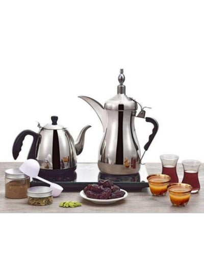 Buy Dallah Al Khaleej Arabic Coffee and Tea Maker Set 1000ml Capacity 1600W in Saudi Arabia