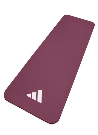 Buy Fitness Mat - 7Mm - Maroon in UAE