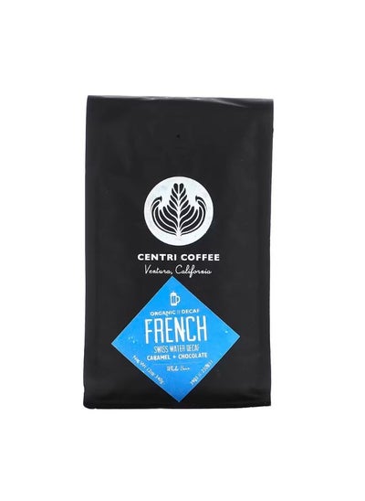 Buy Centri Coffee Organic French Whole Bean Decaf 12 oz  340 g in UAE