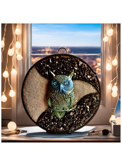 Buy Green Owl Agate-Handmade Women's Clutch in Egypt