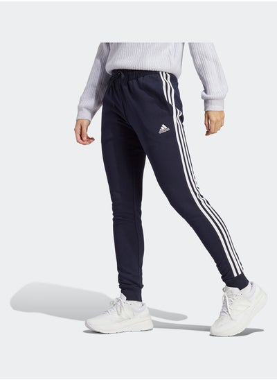 Buy Essentials 3-Stripes French Terry Cuffed Joggers in Egypt