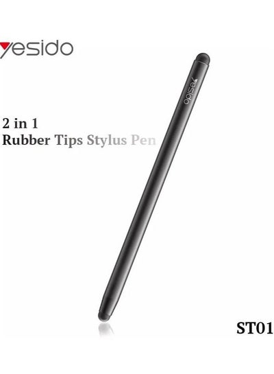 اشتري 2 في 1 شاشة تعمل باللمس بطرف مزدوج غير فعال ، قلم ستايلس لجهاز iPad اللوحي في السعودية