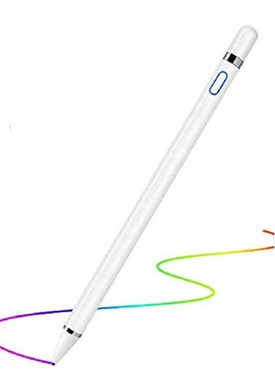 Buy Stylus Pen Touch Screen Pencil: Active Stylus Pens Compatible for Apple iPhone iPad HP DELL Tablet Phone Laptop Chromebook Kindle Fire - Fine Point Digital Capacitive Drawing Pencil in UAE