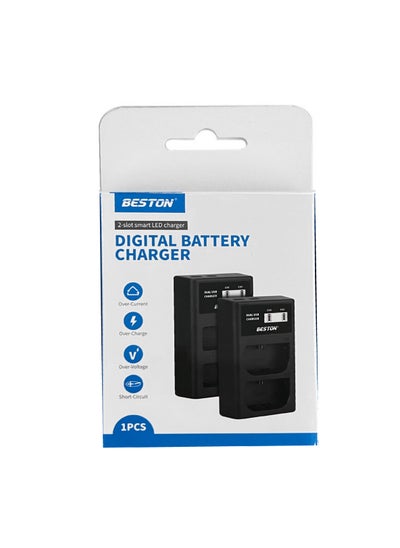 Buy Beston 2 Slot Smart LCD Charger For Sony NP-FZ100 in UAE