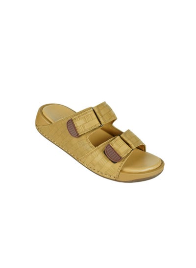 اشتري 008-3470 Barjeel Mens Casual Sandals 2368-5 Beige في الامارات