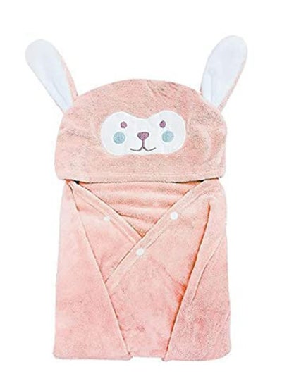 اشتري Baby Bath Towel Ultra Soft Hooded Towel Highly Absorbent Bathrobe Blanket Toddlers Shower Gifts for Kids 0-10 Years في السعودية