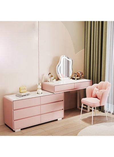 اشتري Elegant and Efficient Smart Dressing Table for Contemporary Living Spaces with LED on table and Mirror في الامارات