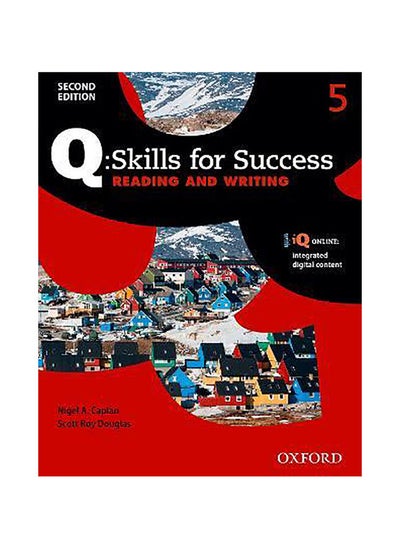 Buy Q Skills for Success: Level 5: Reading & Writing Student Book with iQ Online in UAE