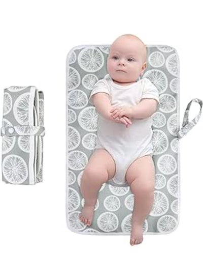 Buy Travel Changing Mats | Portable Changing Mat Foldable Infant Baby Urinal Pad Waterproof for Home Travel Outside 60cm x 35cm - SVTEOKO (Grey) in Egypt