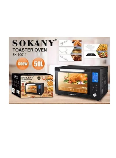 اشتري Sokany digital oven 50 liters 1700 watts SK 10011 في مصر