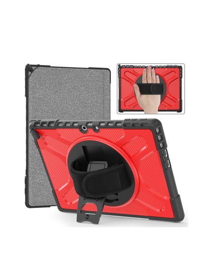 Buy Back Cover Protect Case for Microsoft Surface Pro 9 13 inch Red in UAE