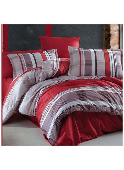 Buy Flat Bed sheet Set Cotton 4 pieces size 240 x 250 cm Model 199 from Family Bed in Egypt