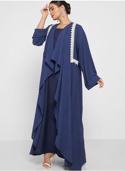 Buy Tiered Embroidered Abaya in UAE