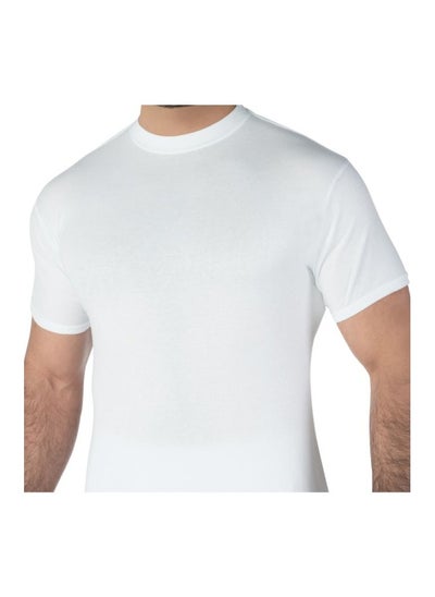 Buy 6 Pack Of Crew Neck Casual Undershirts Set in Saudi Arabia