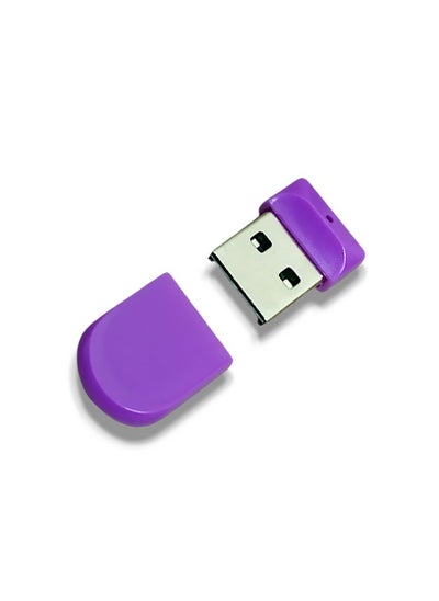 Buy External memory card reader Micro SD (T-Flash) USB 2.0, purple color in Egypt