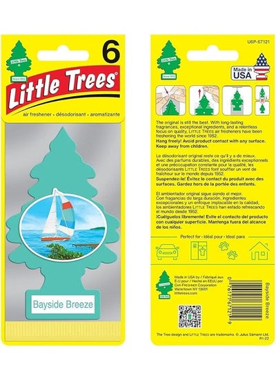 Buy Little Trees Air Freshener L - Bayside Breeze Scent in Egypt