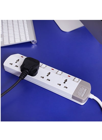 Buy 4 Way Universal Type Extension Socket  Board Plug in UAE