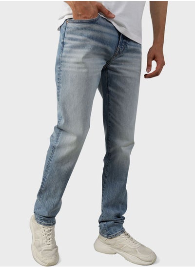 Buy Light Wash Slim Fit Jeans in UAE