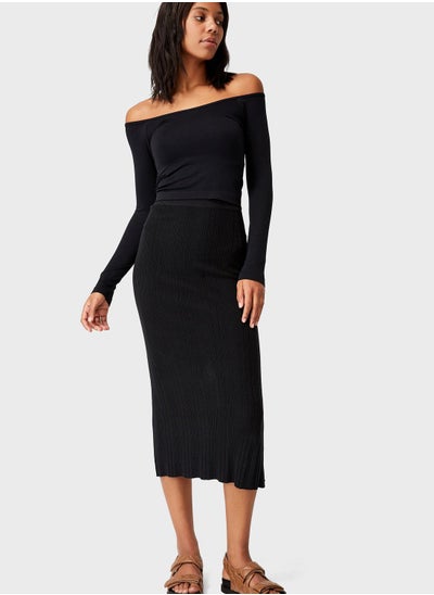 Buy Ultimate Knit Midi Skirt in Saudi Arabia