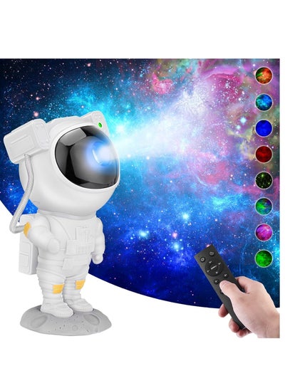 Buy Star Projector Night Lights,Kids Room Decor Aesthetic,Astronaut Nebula Galaxy Projector Night Light,Remote Control Timing and 360°Rotation Magnetic Head,Lights for Bedroom,Gaming Room Decor in UAE