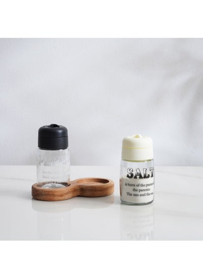 اشتري Enza Salt & Pepper Shaker 100ml - Clear في الامارات