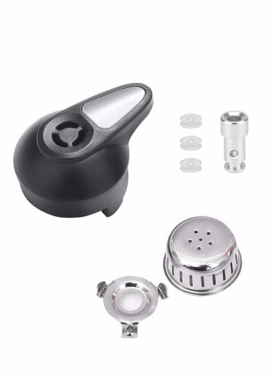 اشتري Steam Valve, Pressure Cooker Valve Replacement Part Accessories, with 3 Silicone Caps في الامارات