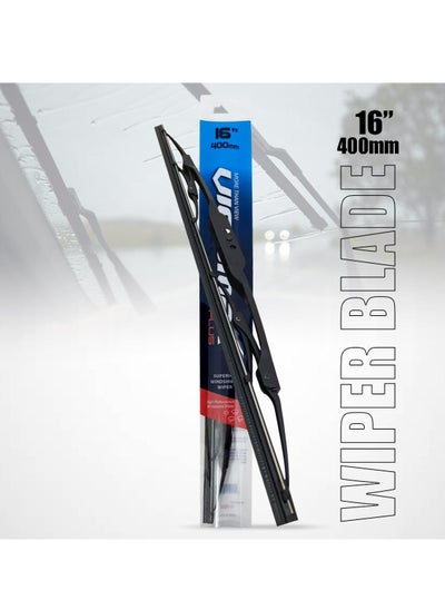 Buy Windshield Car Wiper Blades, Powerful Performance Conventional Wiper Blades - VIEW MAX - (16" 400mm) in Saudi Arabia