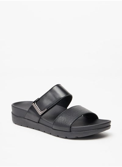 اشتري Women's Textured Slip-On Sandals في الامارات