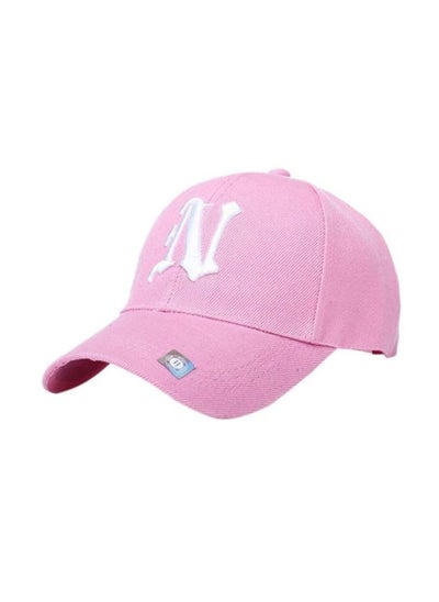 اشتري Embroidery Hip Hop Snapback Hat Pink في الامارات