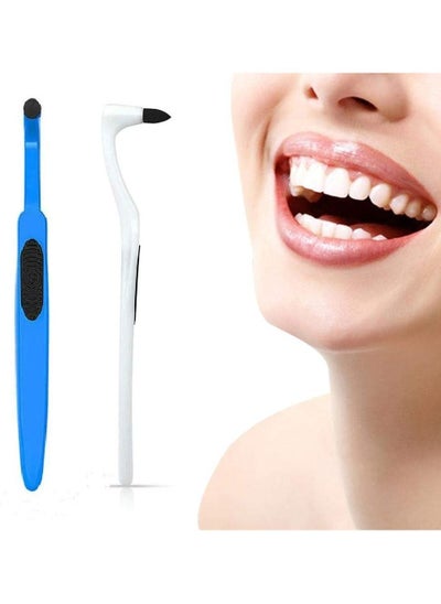 Buy Tooth Stain Remover, Plaque Tool, Tartar Eraser Polisher, Professional Teeth Whitening Polishing Cleaning Kit, Oral Hygiene Care Tools for Oral Cleaning, Effective Tartar Removal (2 Pack) in Saudi Arabia