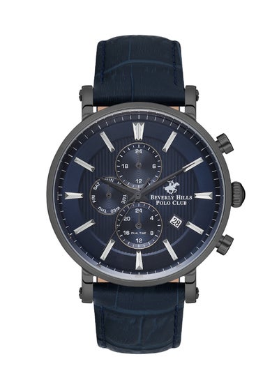 Buy Beverly Hills Polo Club Men 's Dark Blue Dial Multi Function watch - BP3548X.099 in UAE