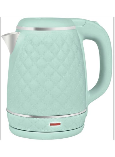 Buy Electric Kettle, Practical 1500 Watt Stainless Steel Electric Water Kettle, 1.8 Liter Capacity, Auto Shut Off, Insulated Handle and Boil Dry Protection from City, Green, HMA-1020 in Egypt