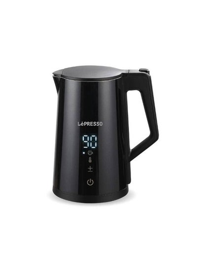 Buy Smart Cordless Electric Kettle with LED Display 1.7L 2200W - Black in UAE