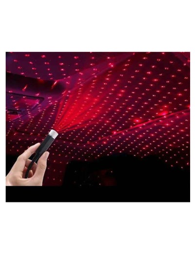 اشتري Projector Laser Ceiling Lighting For Car And Home Usb Shining With Ambient Lighting Technology With Bright Stars Design (2 Pieces) Blue Piece And Red Piece - From Rana Store في مصر