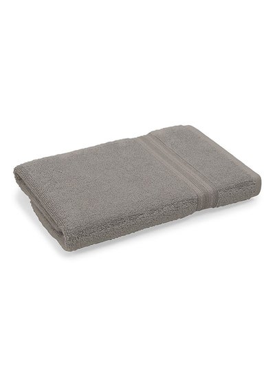 اشتري Home Essential Bath Towel, Grey - 400 GSM, 65x130 cm في الامارات