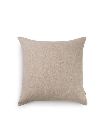 اشتري Shirley Textured Filled Cushion 50X50Cm - Natural في الامارات