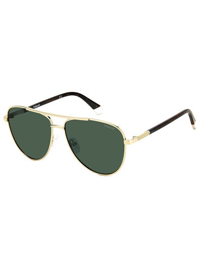 Buy Men Aviator Sunglasses PLD 4126/S  GOLD 58 in UAE