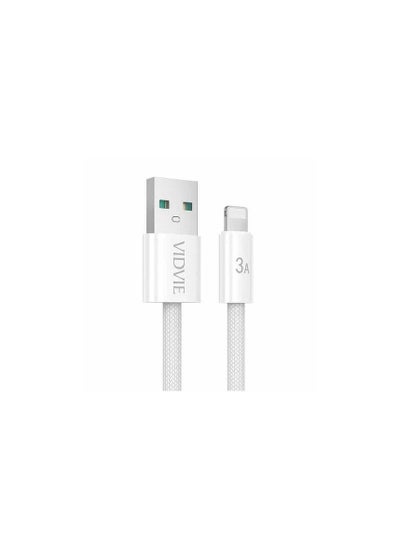 Buy Lightning charger cable for data transfer and charging from Vidvie in Egypt