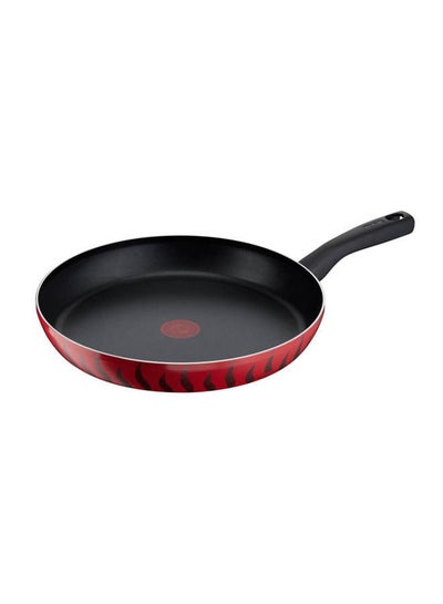 Buy Tefal Tempo Flame Fry Pan, Size 26 cm, Red - 220091526 in Egypt