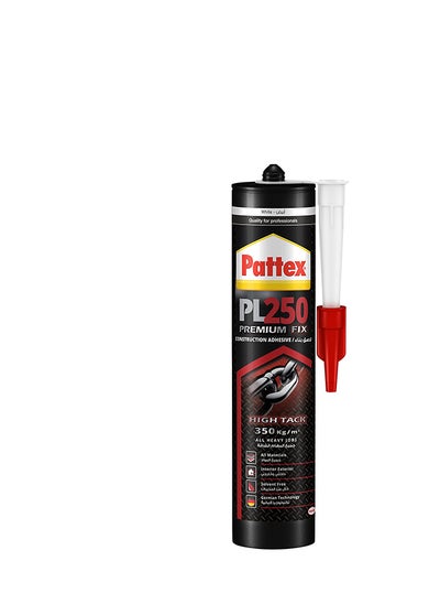 اشتري Pattex Pl 250 (Construction Adhesive) Is A Professional Polymer Based Construction Adhesive & General Purpose Silicone في الامارات