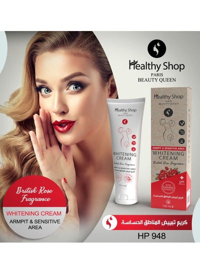 Buy ARMPIT & SENSITIVE AREA WHITENING CREAM BRITISH ROSE in UAE