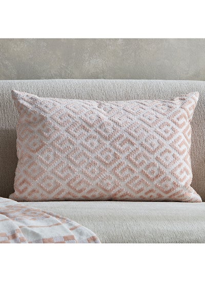 Buy Meknes Viscose Knitted Cushion 60 x 40 cm in Saudi Arabia