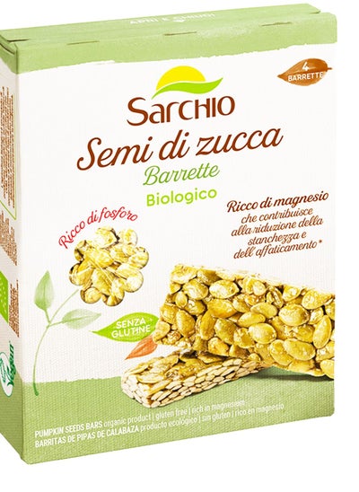 Buy Sarchio Pumpkin Seed Bars 20g in UAE