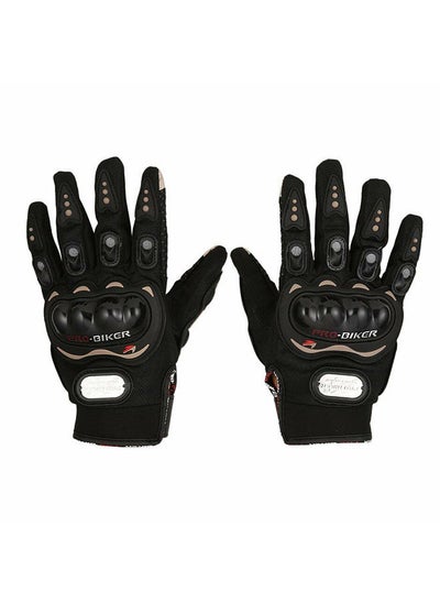 Buy 2-Piece Touch Screen Motorcycle Riding Gloves in Saudi Arabia