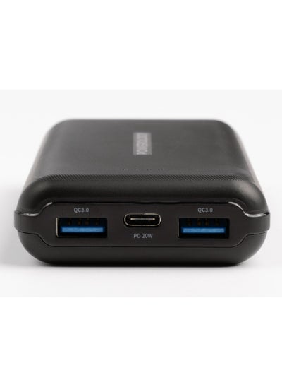 اشتري Powerology 10000 mAh USB-C Port Fast Charging Power Bank - Black في الامارات