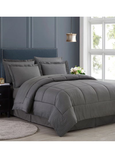 Buy 6 Pieces Comforter Set King Size in UAE