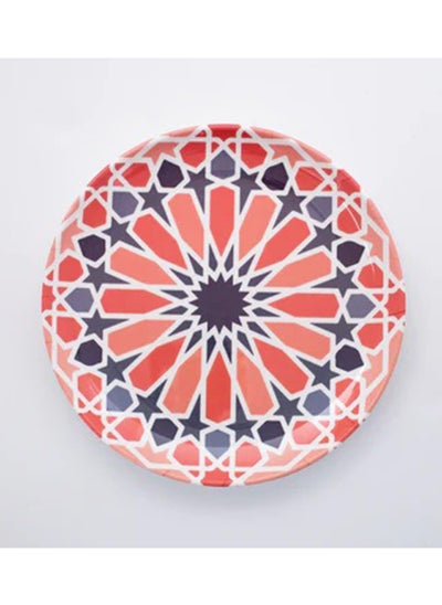 Buy Bright Designs Melamine Dinner Plate
Set of 6 (D 26cm) Arabic Arts in Egypt