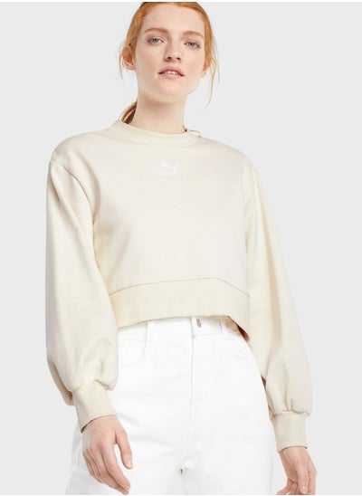 Buy Classics Puffed Sleeve Sweatshirt in UAE