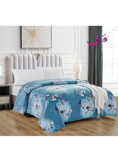 Buy 1 Piece Soft Bed Polyester Blanket single Size 150*200 cm in Saudi Arabia